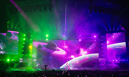 Justin Munana’s Dynamic Performance Environment Design for Chris Brown 11:11 Tour Features Elation