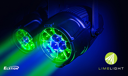 Step into the LIMELIGHT with Elation’s New Generation of Powerful PAR Color Changers