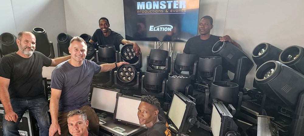 South Africa’s Monster Productions Expands Lighting Department with Elation