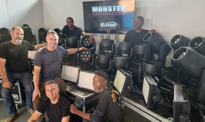 South Africa’s Monster Productions Expands Lighting Department with Elation