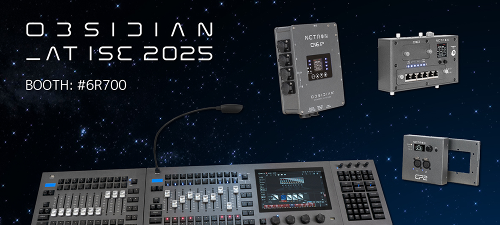 Obsidian to Showcase Cutting-Edge ONYX Lighting Control Innovations at ISE 2025