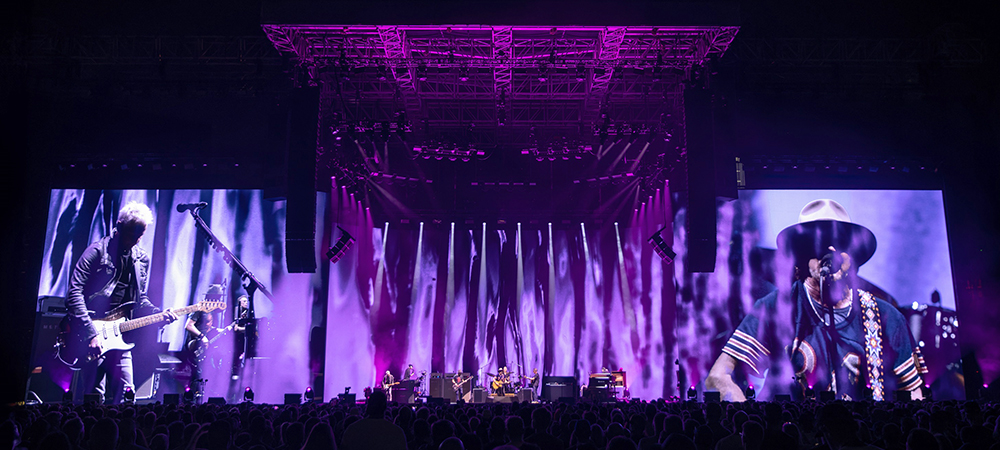 Kille Knobel Design for Pearl Jam “Dark Matter” Tour Strikes a Perfect Balance with Elation Lighting