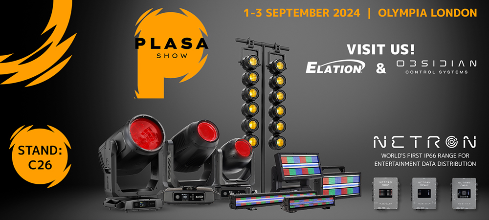 Explore Cutting-Edge Lighting Innovation at Elation PLASA Stand C26