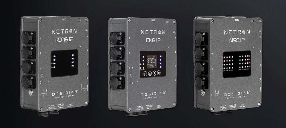 NETRON offers world’s first IP66 range for entertainment data distribution